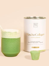 Cargar imagen en el visor de la galería, Colágeno con Té Matcha sabor vainilla - 300gramos