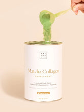 Cargar imagen en el visor de la galería, Colágeno con Té Matcha sabor vainilla - 300gramos