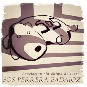 Collar perrera benéfico SOS Perrera Badajoz - Plata 925 baño oro 18K