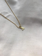 Cargar imagen en el visor de la galería, Collar: Cadena y colgante número-  Plata 925 baño oro 18K - Todos disponibles