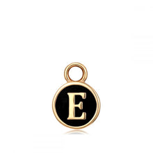 Cargar imagen en el visor de la galería, Cadena y colgante letra - Acero dorado 316L baño oro 18k - Varias letras disponibles