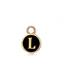 Cargar imagen en el visor de la galería, Cadena y colgante letra - Acero dorado 316L baño oro 18k - Varias letras disponibles
