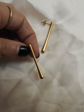 Cargar imagen en el visor de la galería, Pendientes Geometric 011 - Acero 316L baño oro 18k - par 20€