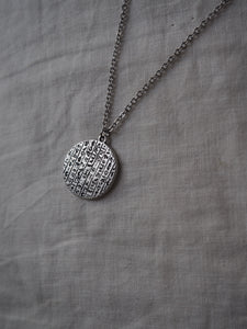 Collar Nefertiti - Acero plateado 316L baño plata rodiada