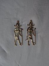 Cargar imagen en el visor de la galería, Pendientes Khnum - Edición limitada - Latón baño oro 18k