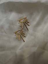 Cargar imagen en el visor de la galería, Pendientes India 005 - Edición limitada - Latón baño de oro 18k