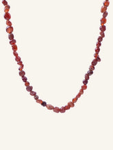 Cargar imagen en el visor de la galería, Collar Tossa de Mar • minerales + acero dorado 316L baño oro 18k