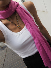 Cargar imagen en el visor de la galería, Collar India 009 - Acero dorado 316L baño oro 14k