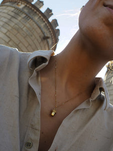 Collar Bellotera 2.0 - Acero dorado 316L baño oro 18k