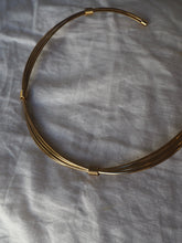 Cargar imagen en el visor de la galería, Collar Aswan - Acero dorado 316L baño oro 18k