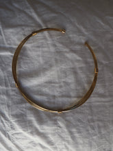 Cargar imagen en el visor de la galería, Collar Aswan - Acero dorado 316L baño oro 18k