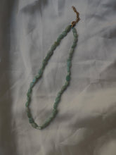 Cargar imagen en el visor de la galería, Collar Tossa de Mar • minerales + acero dorado 316L baño oro 18k