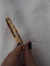 Cargar imagen en el visor de la galería, Pulsera Adeline · Acero dorado 316L baño oro 18k