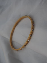 Cargar imagen en el visor de la galería, Pulsera Adeline · Acero dorado 316L baño oro 18k