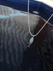 Collar Vilamoura - Acero plateado 316L baño plata rodiada