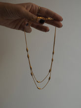 Cargar imagen en el visor de la galería, Collar Sara - Acero 316L baño oro 18k
