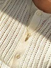 Cargar imagen en el visor de la galería, Collar Caparica - Acero dorado 316L baño oro 18k