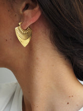 Cargar imagen en el visor de la galería, Pendientes India 006 - Edición limitada - Latón baño de oro 18k
