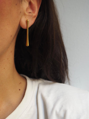Pendientes Geometric 011 - Acero 316L baño oro 18k - par 20€