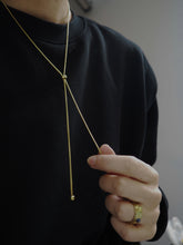 Cargar imagen en el visor de la galería, Collar Jerez - Acero dorado 304L baño oro 14k