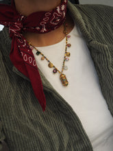 Cargar imagen en el visor de la galería, Collar India 009 - Acero dorado 316L baño oro 14k