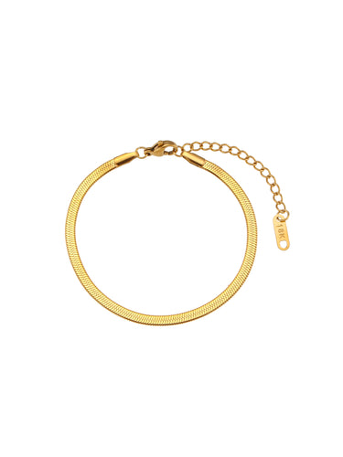 Pulsera Magic 4mm - Acero dorado 316L baño oro 18k