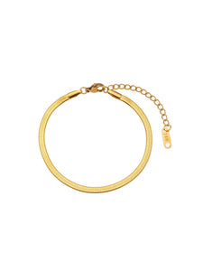 Pulsera Magic 4mm - Acero dorado 316L baño oro 18k