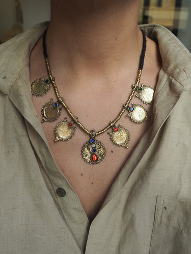 Collar original India 015 - Pieza única