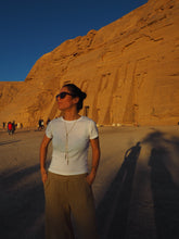 Cargar imagen en el visor de la galería, Collar Abu Simbel - Acero dorado 304L baño oro 14k