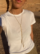 Cargar imagen en el visor de la galería, Collar Abu Simbel - Acero dorado 304L baño oro 14k