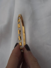 Cargar imagen en el visor de la galería, Pulsera Adeline · Acero dorado 316L baño oro 18k