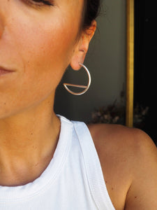 Pendientes GEOMETRIC 003 - Plata vieja - par 30€