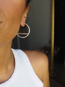Pendientes GEOMETRIC 003 - Plata vieja - par 30€