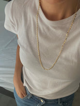 Cargar imagen en el visor de la galería, Collar India 007 70cm - Edición limitada - Latón baño de oro 18k
