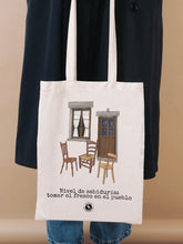 Cargar imagen en el visor de la galería, Tote bag Tierra de pueblos