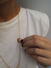 Cargar imagen en el visor de la galería, Collar India 007 70cm - Edición limitada - Latón baño de oro 18k