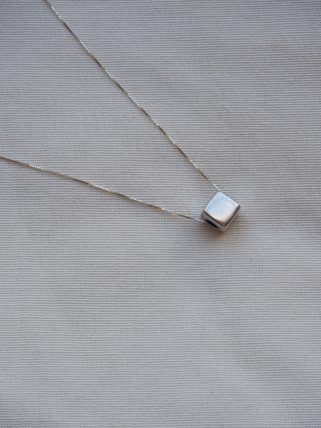 Collar GEOMETRIC 005 - Plata vieja