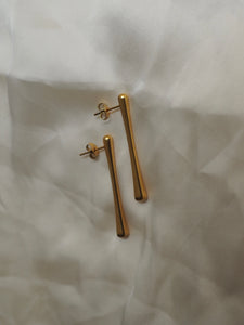 Pendientes Geometric 011 - Acero 316L baño oro 18k - par 20€