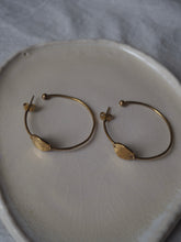 Cargar imagen en el visor de la galería, Pendientes India 022 - Latón baño oro 18k - Original India - Edición limitada