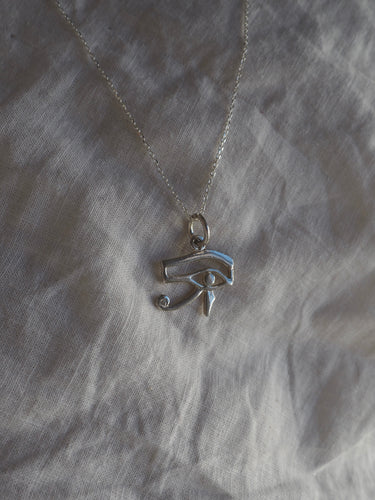Colgante/collar Horus plata - EDICIÓN LIMITADA TRAÍDO DE EGIPTO