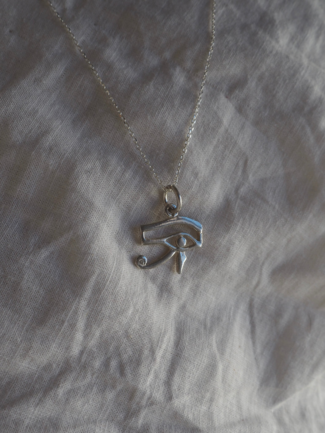 Colgante/collar Horus plata - EDICIÓN LIMITADA TRAÍDO DE EGIPTO