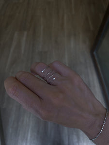Anillo espiral - Plata 925 - Talla 12/14 y 14/16