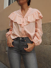 Cargar imagen en el visor de la galería, Blusa rosa 100% algodón - Talla M y L