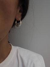 Cargar imagen en el visor de la galería, Pendientes India 001 - Edición limitada - Latón baño de plata