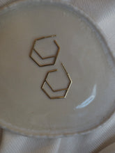 Cargar imagen en el visor de la galería, Pendientes India 020 - Latón baño oro 18k - Original India - Edición limitada