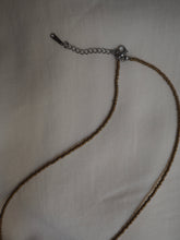 Cargar imagen en el visor de la galería, Collar Cristina gold - Acero 316L cuentas de cristal