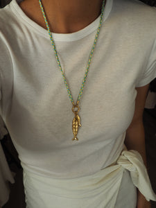 Collar Lagos - Acero dorado 304L baño oro 14k