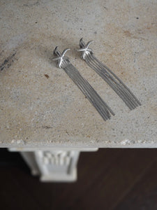 Pendientes Magic estrella - Acero plateado 316L baño plata rodiada
