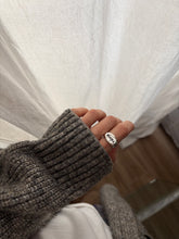 Cargar imagen en el visor de la galería, Anillo MAMA - Acero 316L baño plata rodiada - Talla 10, 13, 15, 17 y 19