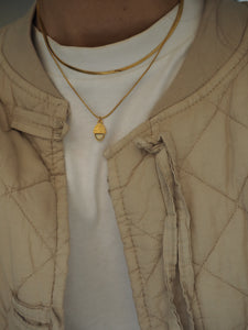 Collar BELLOTERA - Acero dorado 316L baño oro 18k